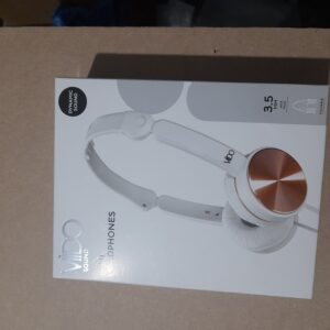 Video Sound Mini Headphones padded earcups and headband designed for comfort while listening