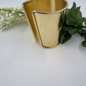 gold plated cuff bracelet