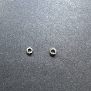 Silver plated stud earrings