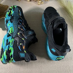 Light weight Sport Trainers Black Multi-coloured size39