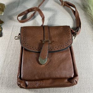 Tan Cross Body Bag with wallet