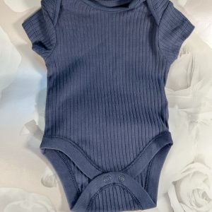 Baby Vest Blue 0-1month