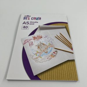 A5 Doodle Pad 40sheets