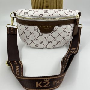 Cross Body Bag with Design Strap