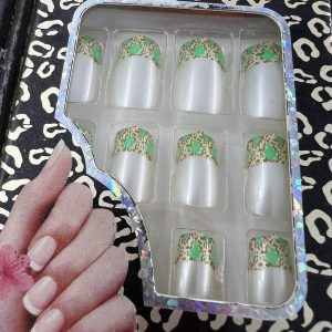 False Nails with design Stick On