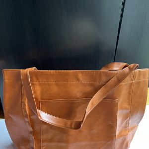 Large Tote bag tan colour