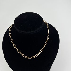 Gold Plated Link Necklace