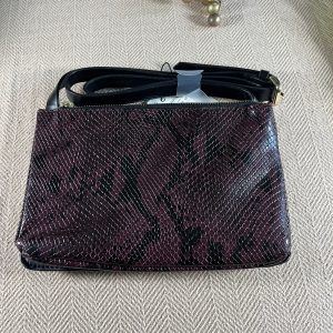 Ladies crossbody bag black and brown colour