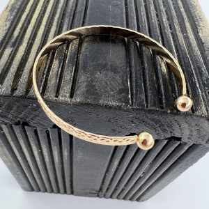 Gold Plated Bangle with design
