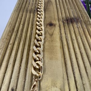 Chunky gold plated link style bracelet