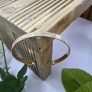 Design gold plated bracelet