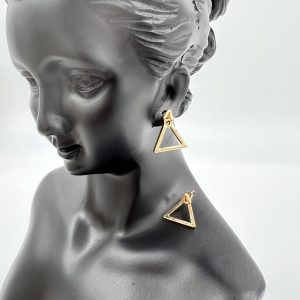 Geometric Triangular style earrings