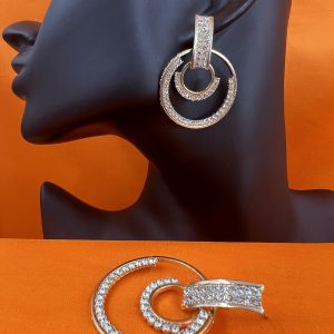 Classy design earrings vintage