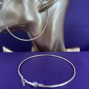 X large hoop earrings