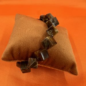 Stone bracelet with design
