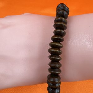 Brown wooden bracelet small beads