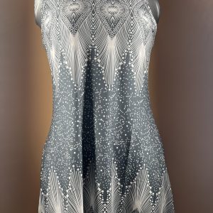 Cocktail dress with decorative design