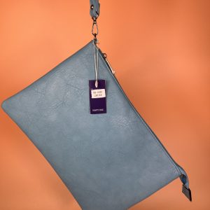 Blue clutch bag or purse