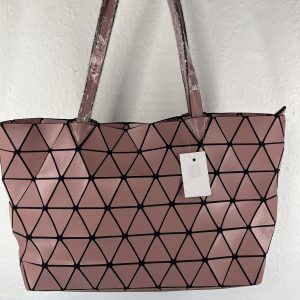 Tote bag geometric pattern