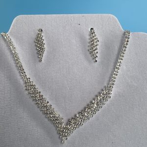 Special occasion necklace and earrings set