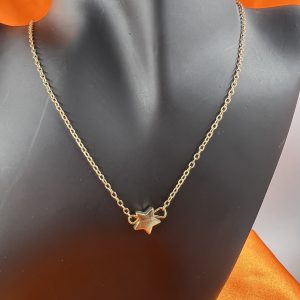 8 inch chain and star pendant