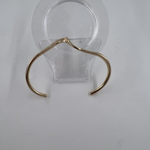 Gold plated Abstract design bracelet