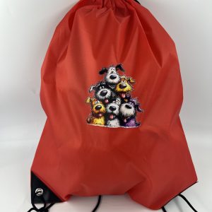 Polyester drawstring bag