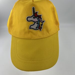 Yellow baseball cap