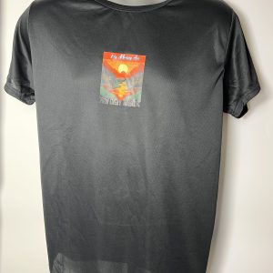 classic black performance base jet black medium size t shirt