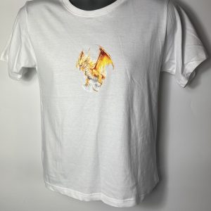 White T Shirt with design x small
