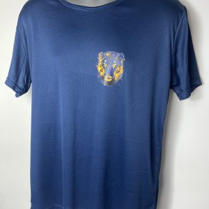midnight Blue men performance graphic t shirt size medium