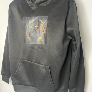 Woody hoodie jumper large black