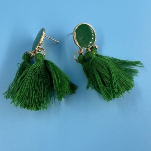 Earring with tassel