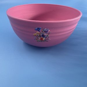 Small tin plastic bowl