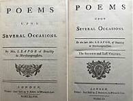 Nice To Meet You Mary Leapor