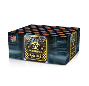 Warning Rad-Haz Barrage