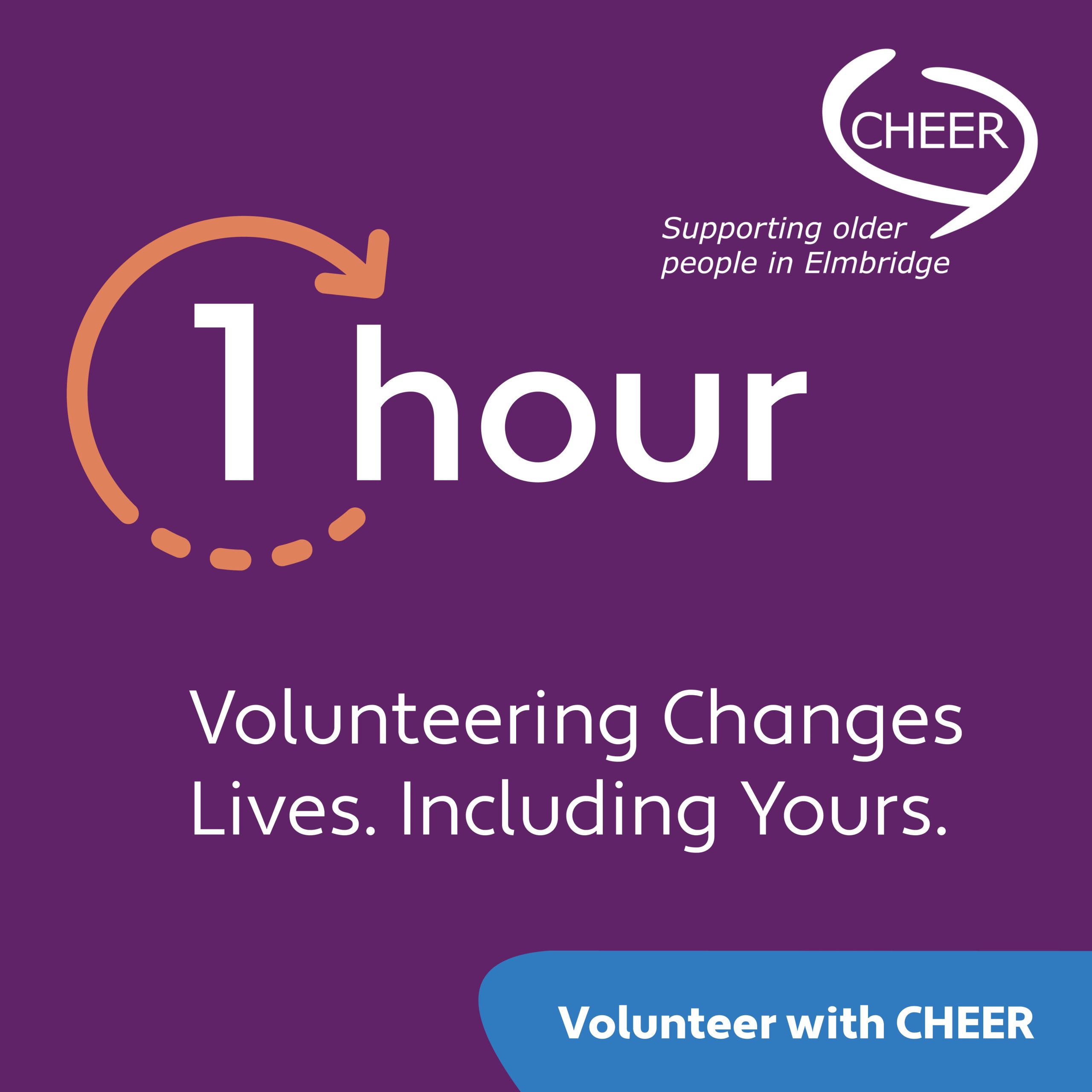 Many CHEER volunteers tell us they joined to help others. What they didn't expect was what they gained in return:
✓ New friendships
✓ A sense of purpose
✓ Greater connection to their community
✓ The knowledge they're making a real difference
Volunteering isn't just about giving back. It's about belonging.
Find out how you can get involved.
Visit: www.cheer-elmbridge.org.uk/volunteer
#VolunteerWithCHEER #CommunitySpirit #Elmbridge