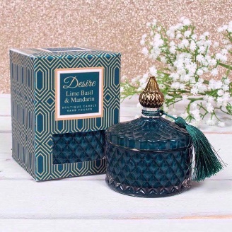Desire Candle Jar Lime Basil