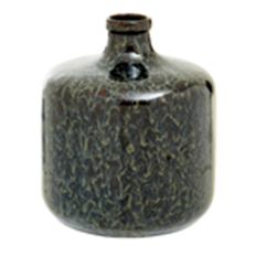 Silas Dark Blue Bottle Vase