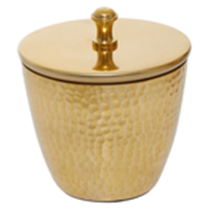 Allegra Gold Finish Canister