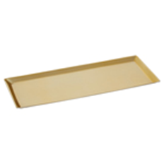 Allegra Gold Finish Tray