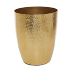 Allegra Gold Finish Waste Bin