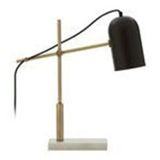 Equipoise Black Shade Desk Lamp
