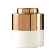 Stellar Small Metallic Vase