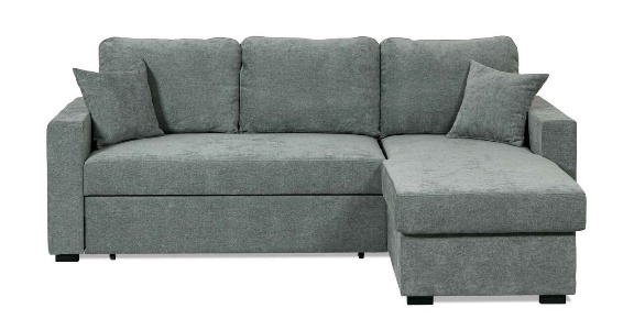 Bed Sofa Silver