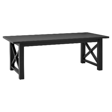 Lyon Black Dining Table