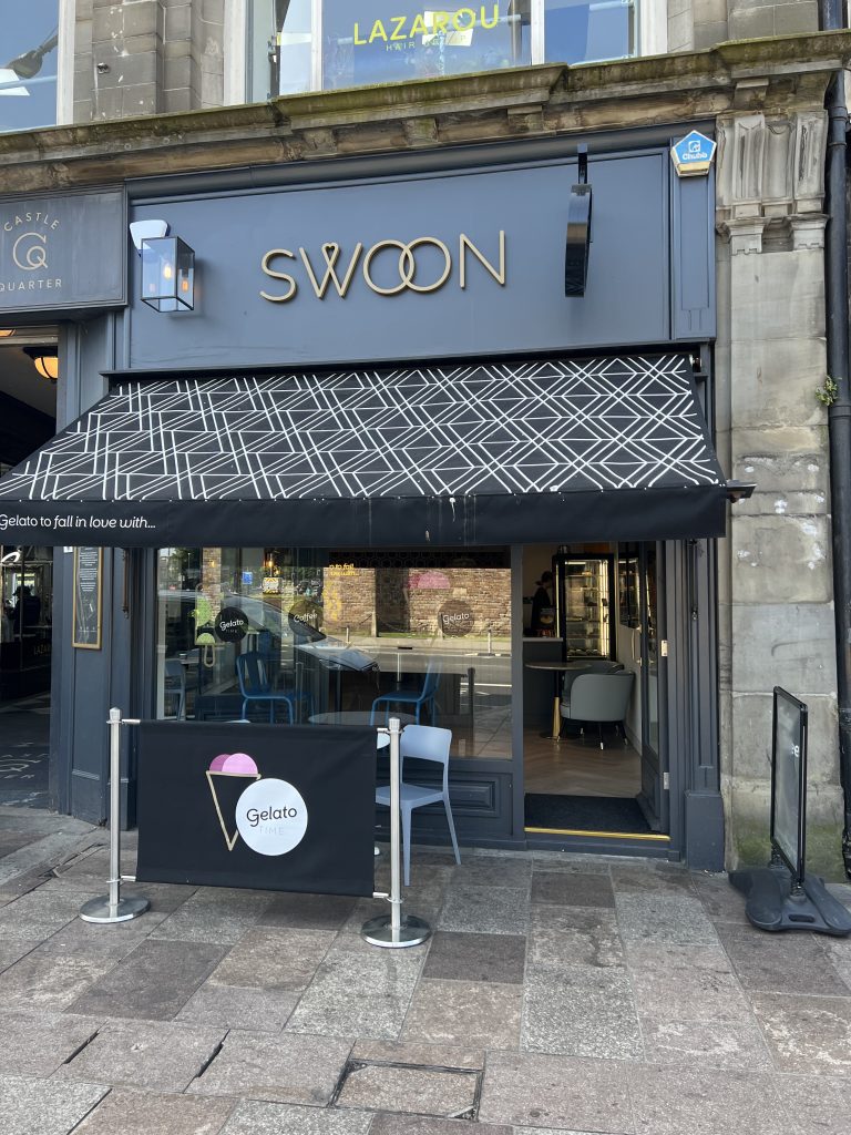 Swoon Gelato Commercial FLooring Cardiff