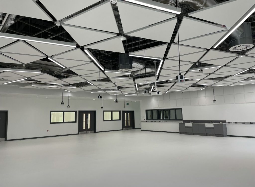Commercial Marmoleum flooring