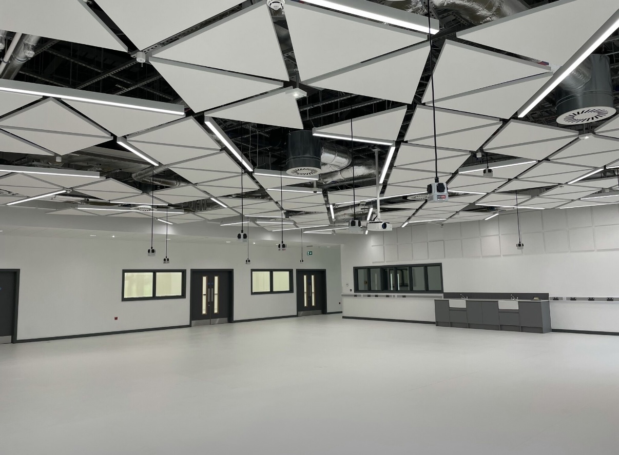 Commercial Marmoleum flooring