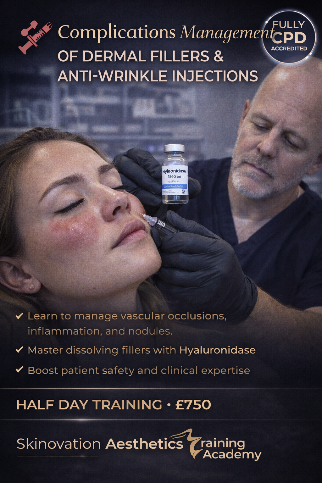 Complications Management of Dermal Fillers and Anti-wrinkle Injections
